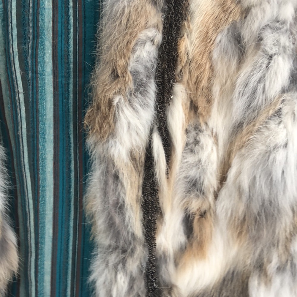 PITC Real Rabbit Fur Vest - Picture 5 of 14